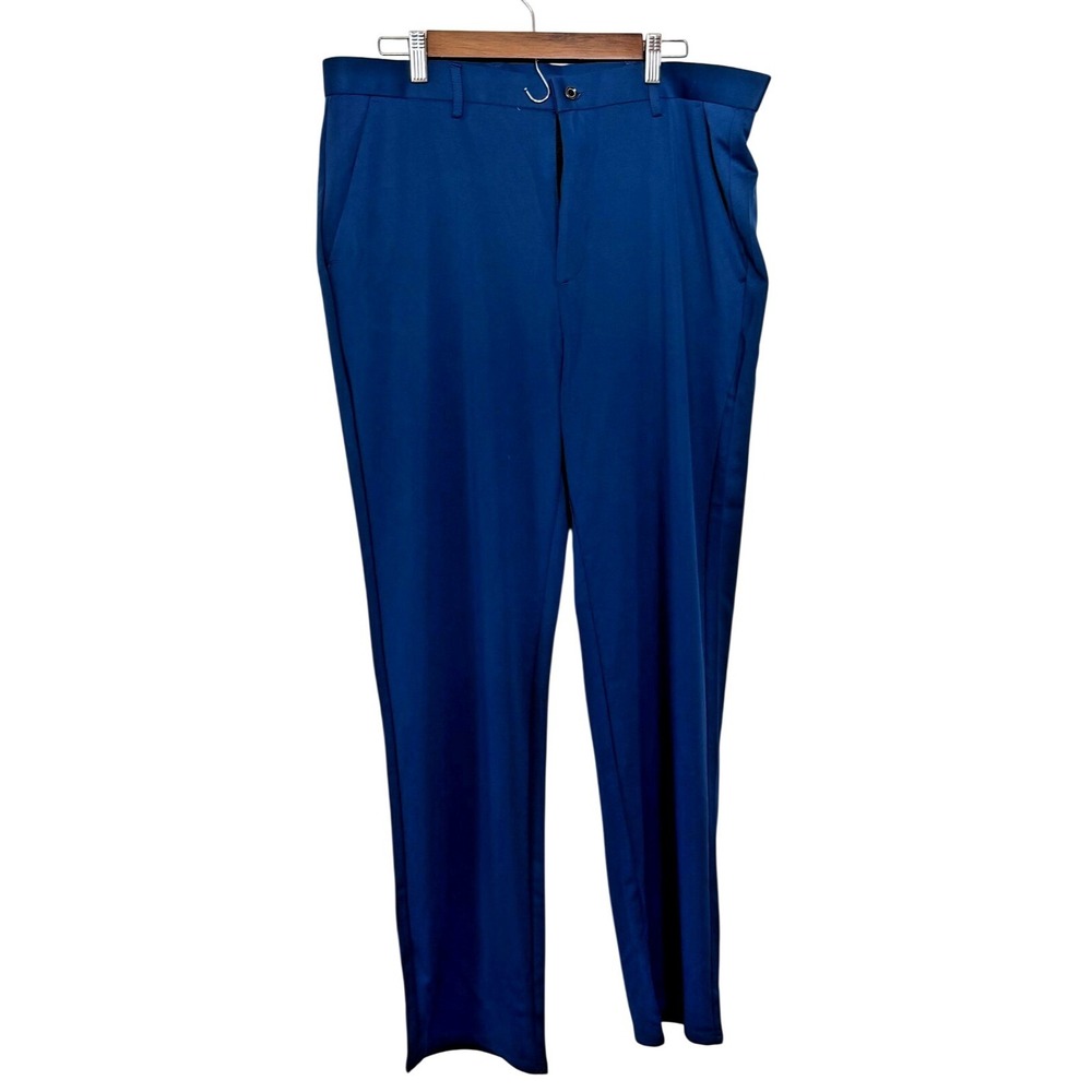 Timeless Flex NWT Mens Athletic Pants QuickDry Stretch Blue 40x30 Golf